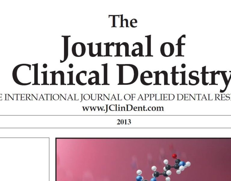 19. Journal of Clinical Dentistry 2013 SAC Special Issue Complete 