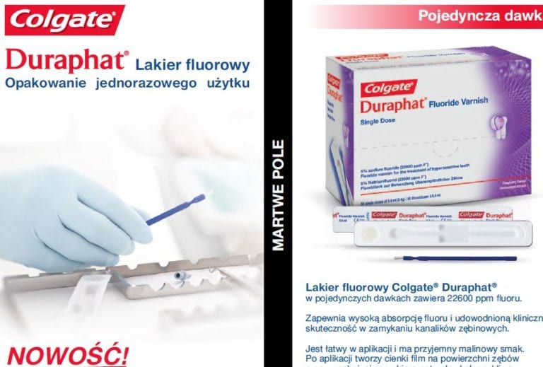 Duraphat® Lakier fluorkowy - jednorazowe opakowanie - #ColgateTalks